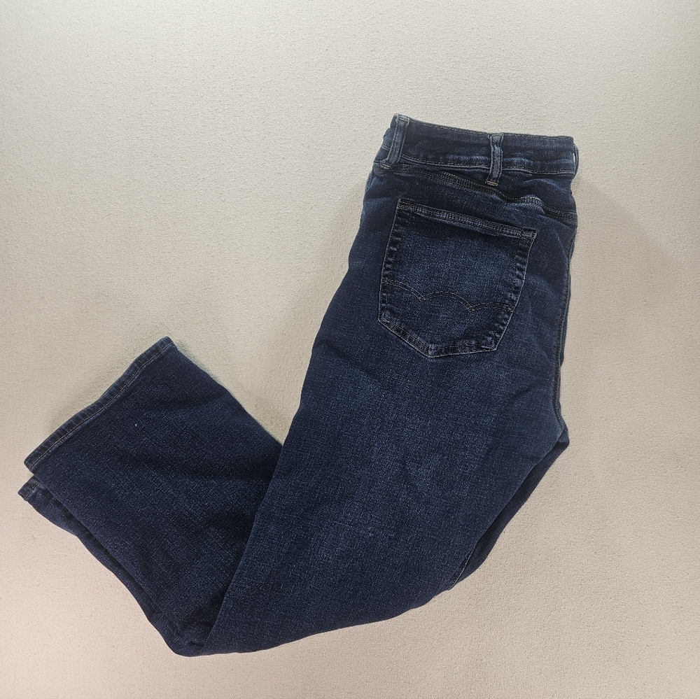 American Eagle AirFlex+ Bootcut Jeans 38x30 Blue Stretch - Picture 3 of 9